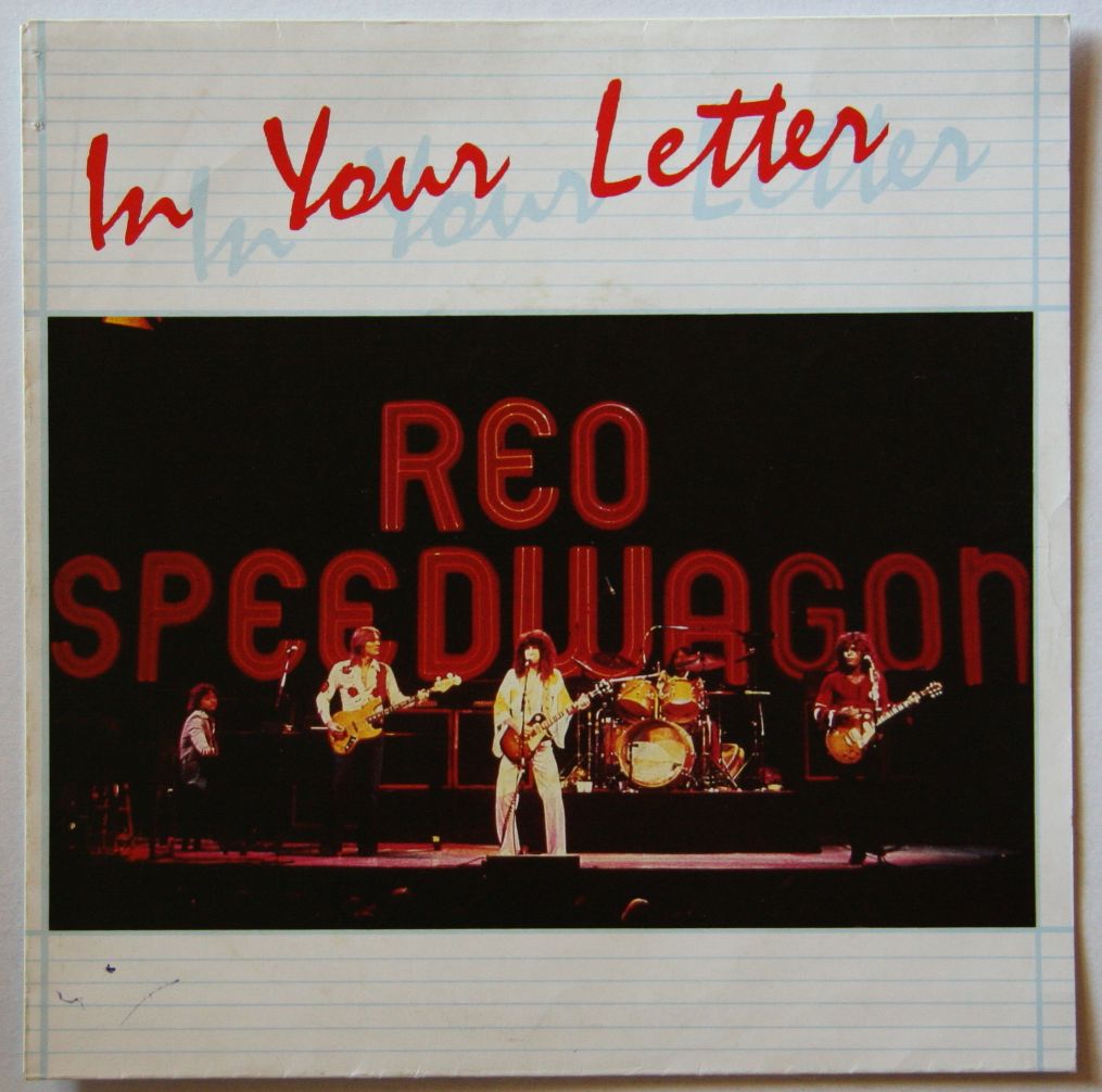 Reo Speedwagon In Your Letter Levelings