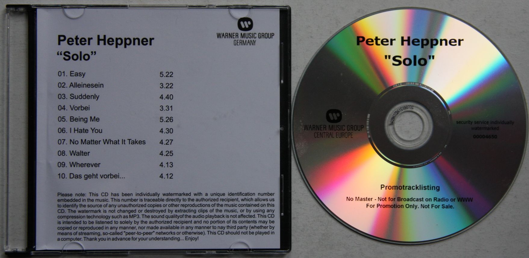 Peter Heppner - Solo