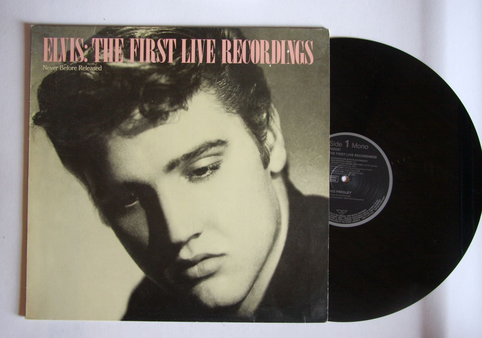Elvis Presley The First Live Recordings Records, LPs, Vinyl and CDs