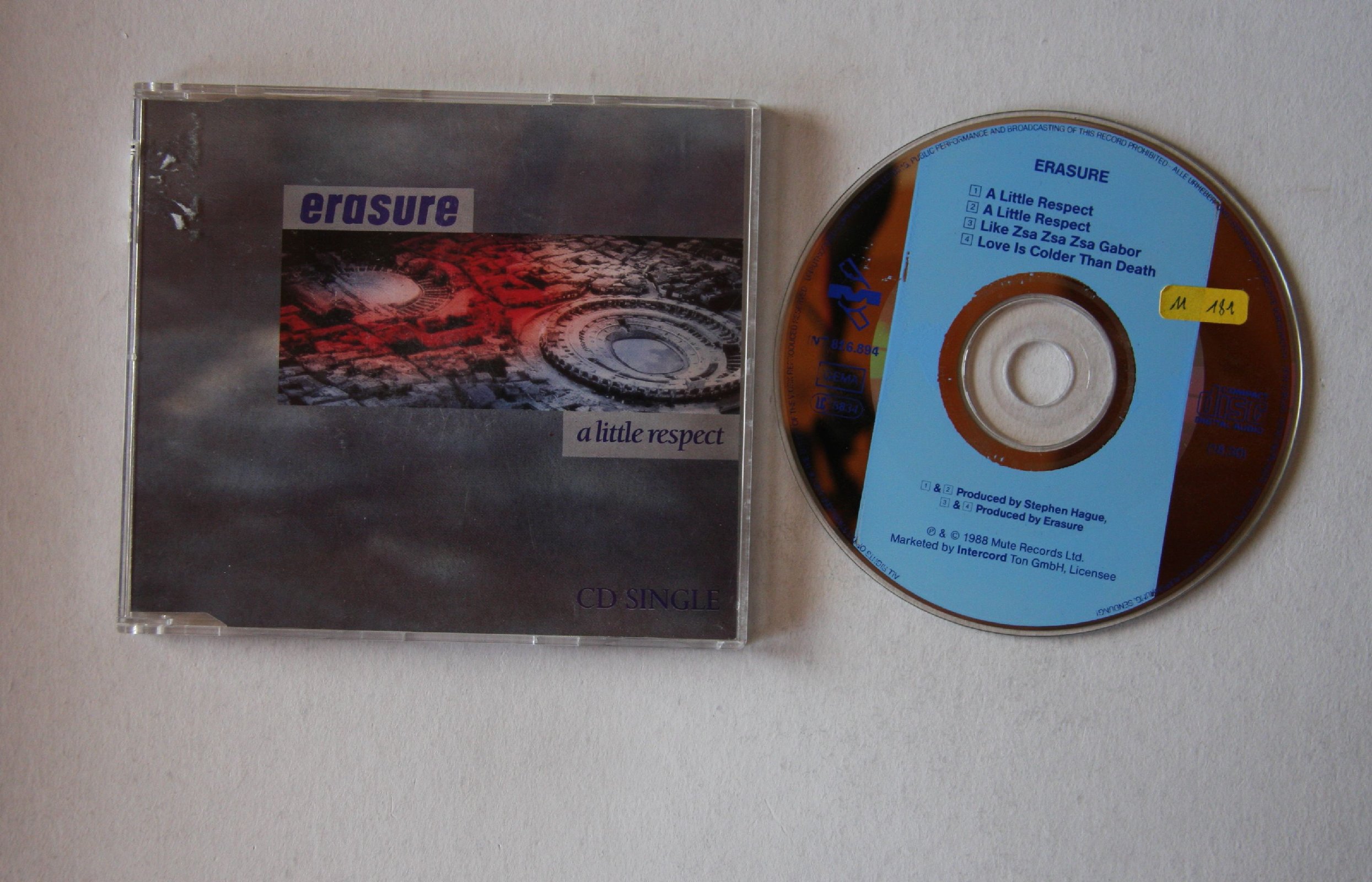 Erasure A Little Respect Records, LPs, Vinyl and CDs MusicStack