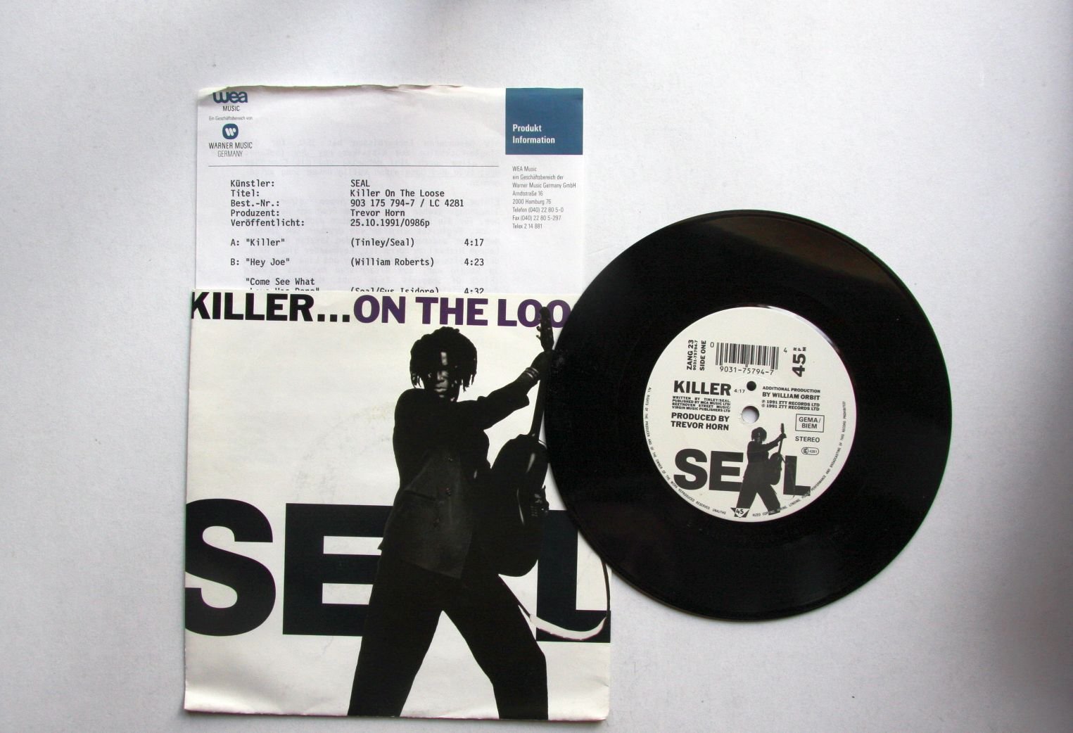 Seal Killer Records, LPs, Vinyl and CDs MusicStack