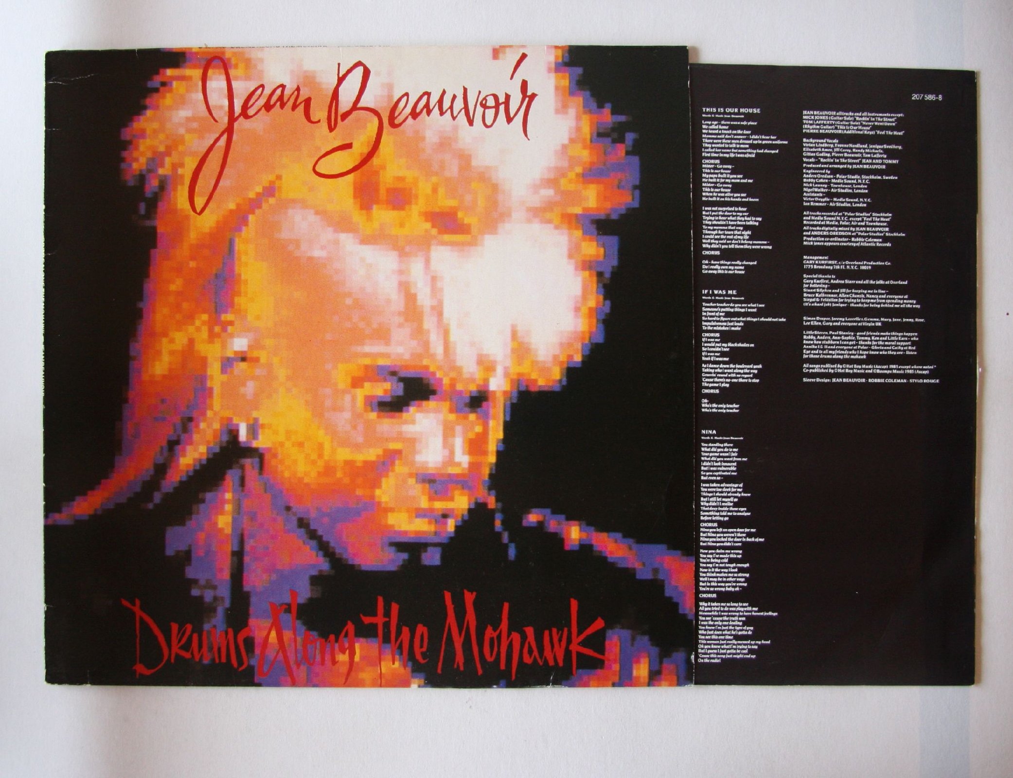 Jean Beauvoir Drums Along The Mohawk Records, LPs, Vinyl and CDs