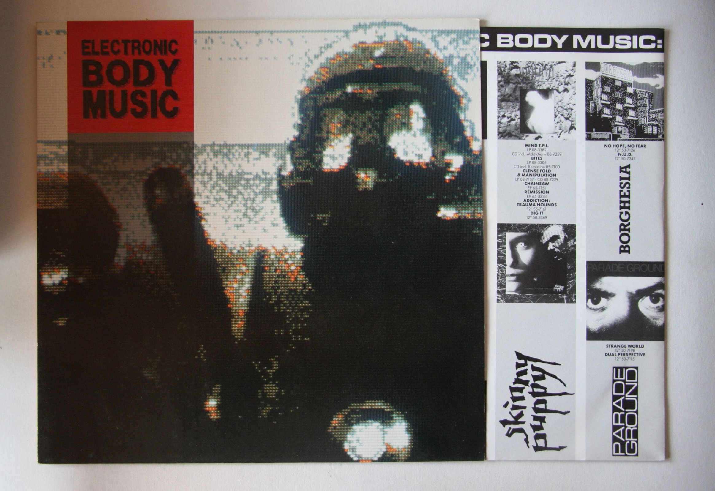 This Is Electronic Body Music GER LP 1988 Front 242 Neon Judgement