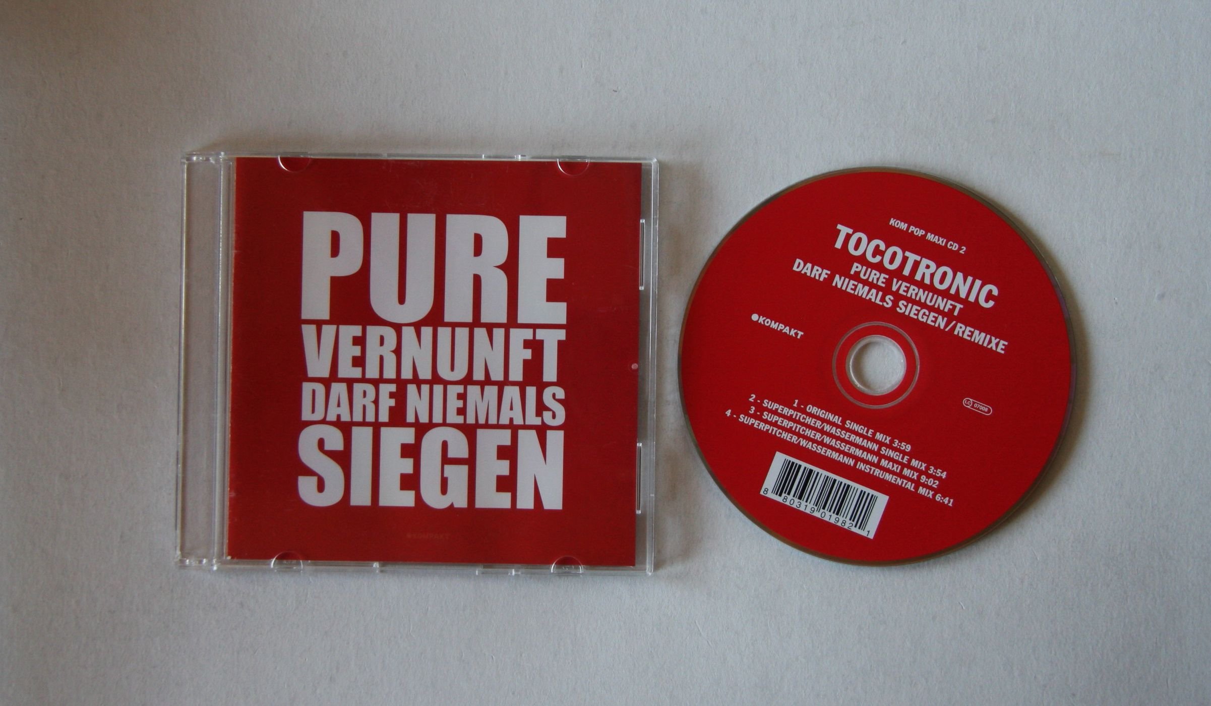 Tocotronic Pure Vernunft Darf Niemals Siegen Records, LPs, Vinyl and CDs MusicStack