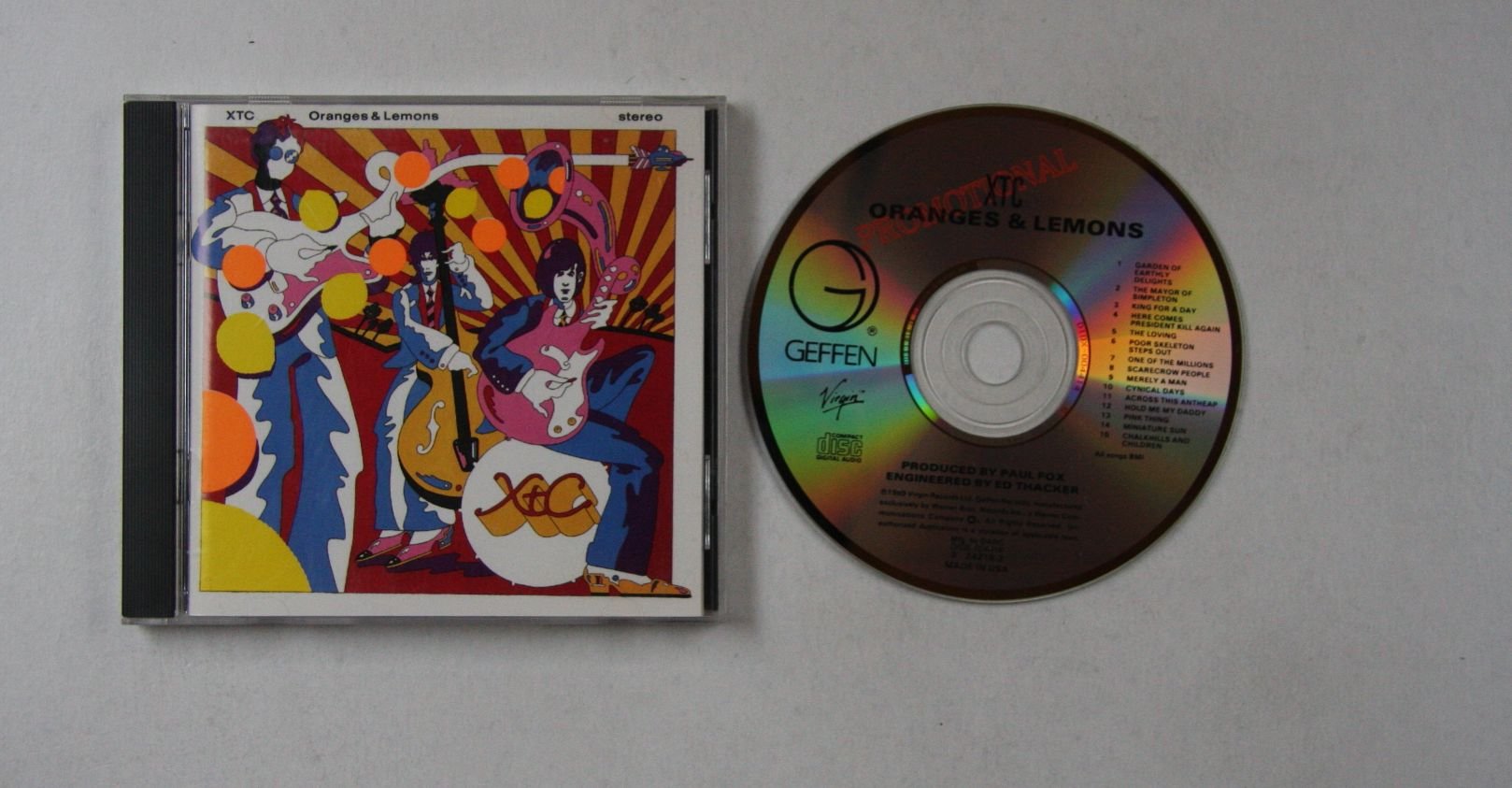 Xtc Oranges And Lemons Vinyl at Connie Chapman blog