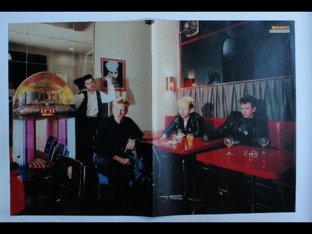 Depeche Mode Bravo Poster - Vintage German Magazine Poster 28x42cm Bar / Drinks