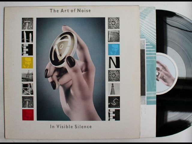 The Art Of Noise In Visible Silence GER LP 1986 + Innerbag Synthpop